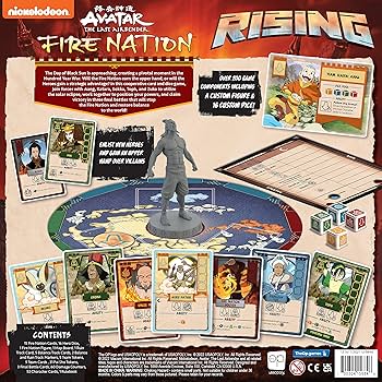 その他 Avatar Last Airbender board game Avatar The Last Airbender: Fire Nation Rising | Cooperative