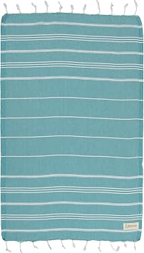 Bersuse 100% Cotton - Anatolia Turkish Hand Towel - Aqua