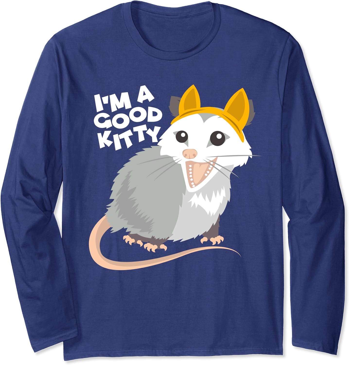 Amazon 化け猫 ネズミ オポッサム ポッサム I M A Good Kitty Funny Pets 長袖tシャツ Tシャツ カットソー 通販 Amazon 化け猫 ネズミ オポッサム ポッサム I M A Good Kitty Funny Pets 長袖tシャツ Tシャツ カットソー 通販