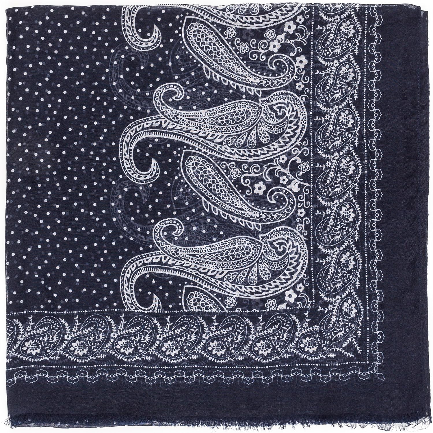 Scarf for Men Lightweight Paisley Fashion Scarves Man Gentleman Summer Fall - Image 5
