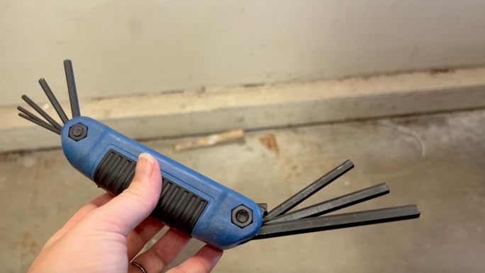 EKLIND 25171 Ergo-Fold Fold-up Hex Key allen wrench - 7pc