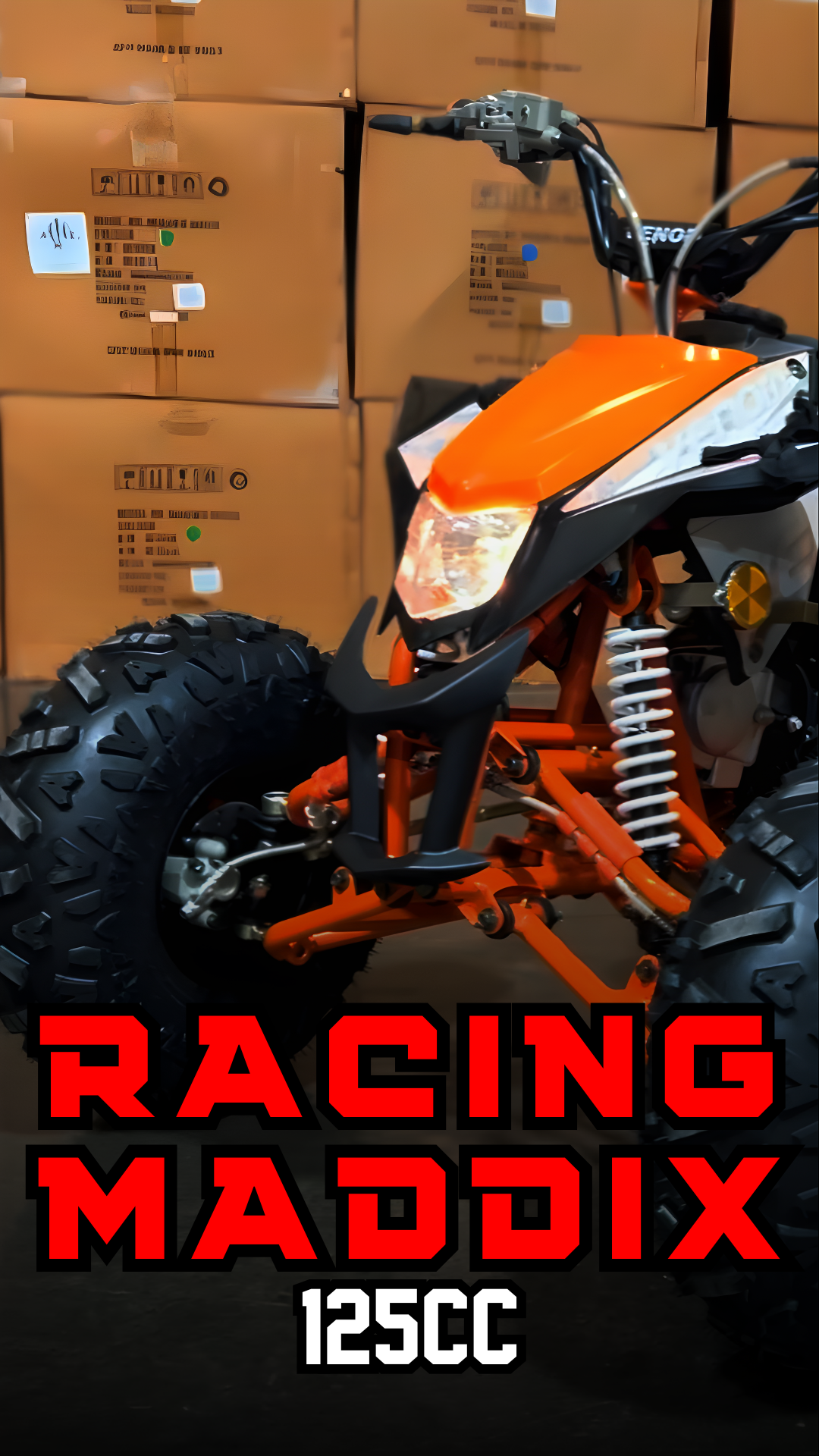 Venom Racing Madix 125cc ATV Automatic + Reverse Transmission