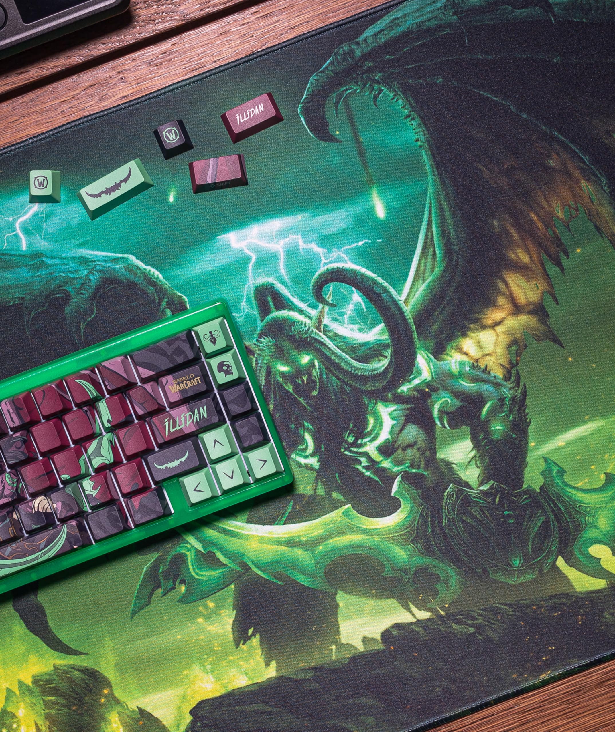 World of Warcraft Illidan Gaming Mouse Pad, Computer Mouse Mat