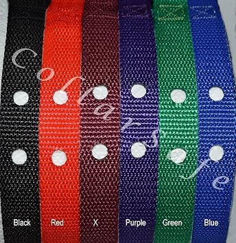 Set of 2 3/4" Wide Basic Economical Replacement Collar - FITS PetSafe PIF-275, Microlite & Other Modules Requiring 2-Holes 1-3/16 Apart PLS Read Listing - View Photos