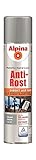 Bis zu 10 Jahre Rostschutz Alpina Metallschutzlack Anti-Rost Hellgrau 400ml Sprühdose glänzend