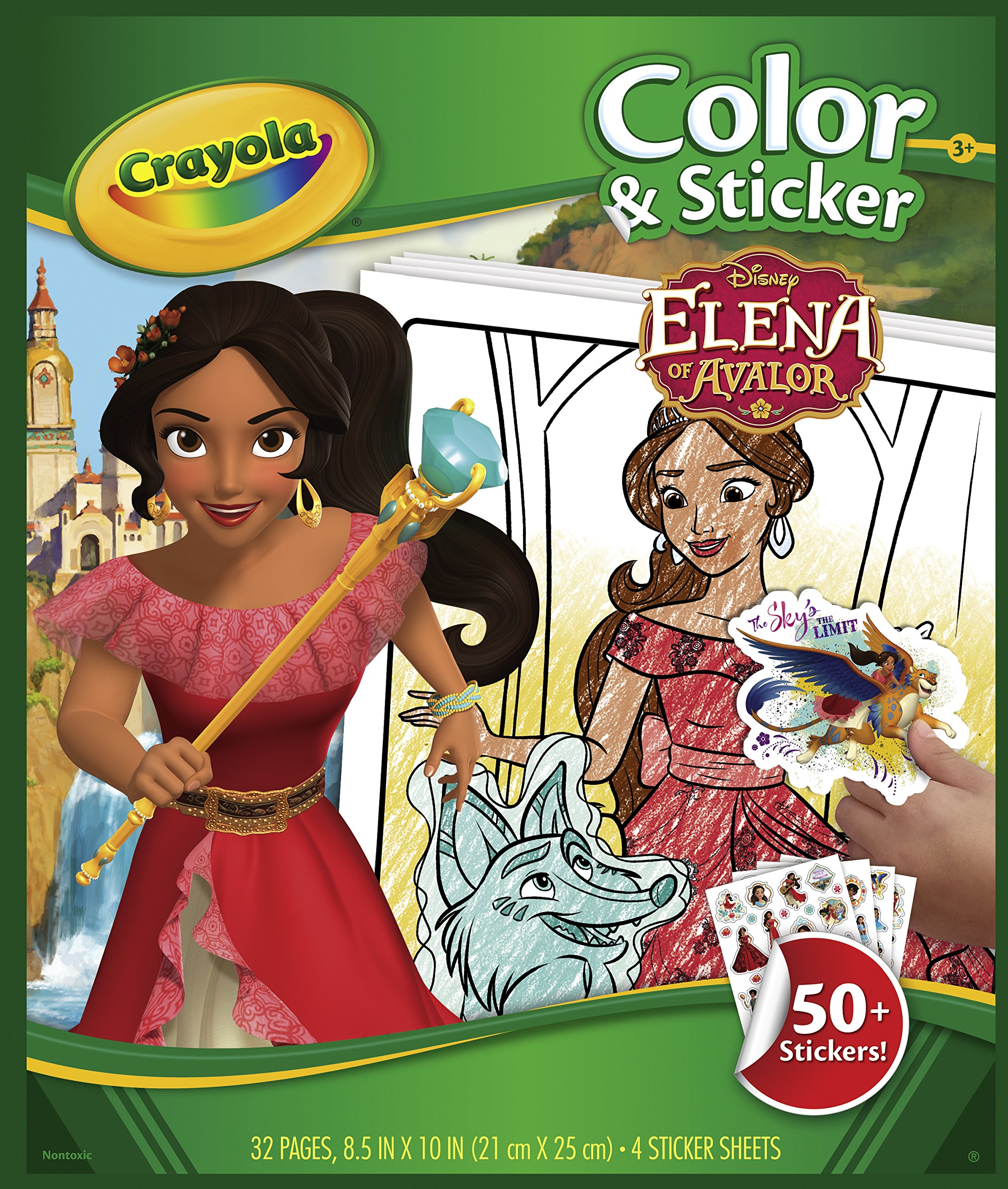 Color & Sticker, Elena of Avalor