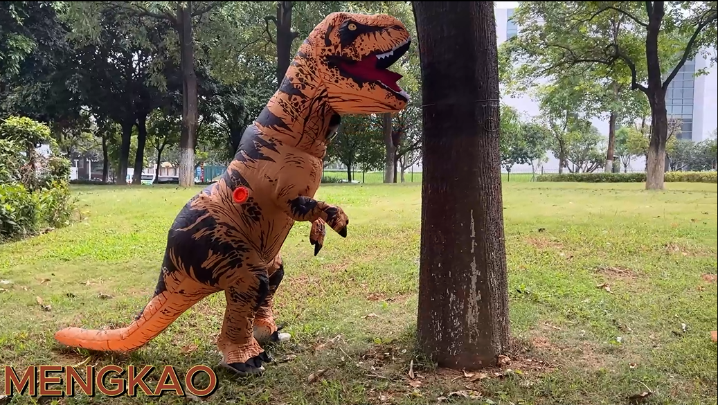 Disfraz Inflable de Dinosaurio para Niños miniatura 7