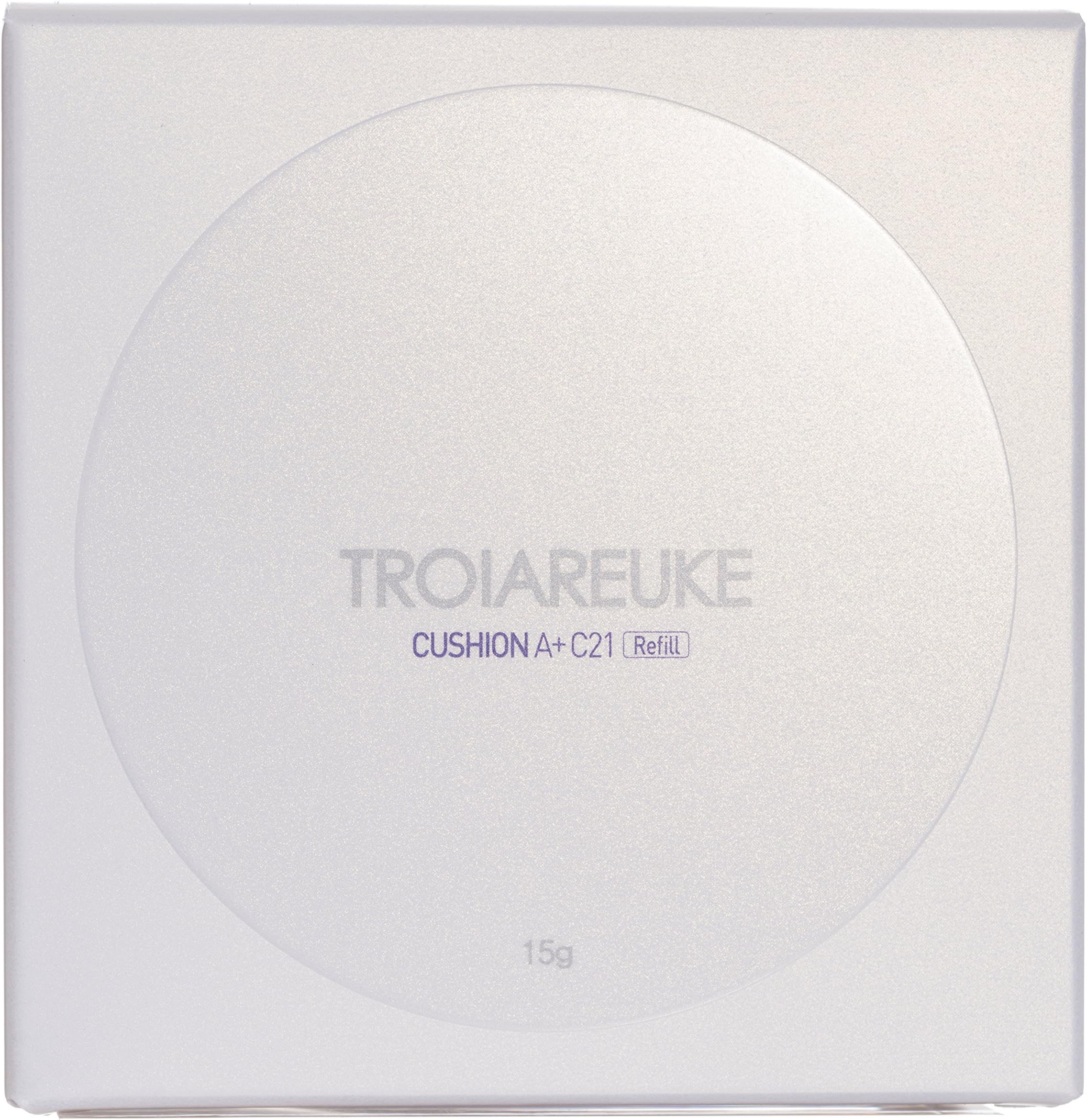 TROIAREUKE H+ / A+ / Seoul Cushion Foundation & 2 Refill Set, 21,23 Beige - SPF50+ PA++++ Healing Skincare Cushion (2Refill#21)