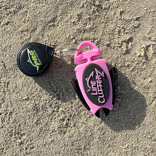 Miniatura 4 de LINE CUTTERZ Cortador de cerámica híbrido dual patentado + cortador de línea de pesca de acero inoxidable micro tijeras - rosa