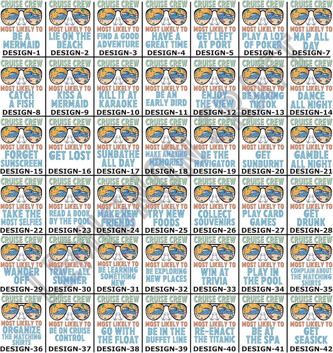 168 Quotes Most Likely to Cruise Shirt, Matching Family Cruise 2025 T-Shirt, Tee for Cruise Party, Family Vacation Outfit, Cruise Birthday Gift, First Cruise Gifts, Family Holiday Shirt Black - Image 4