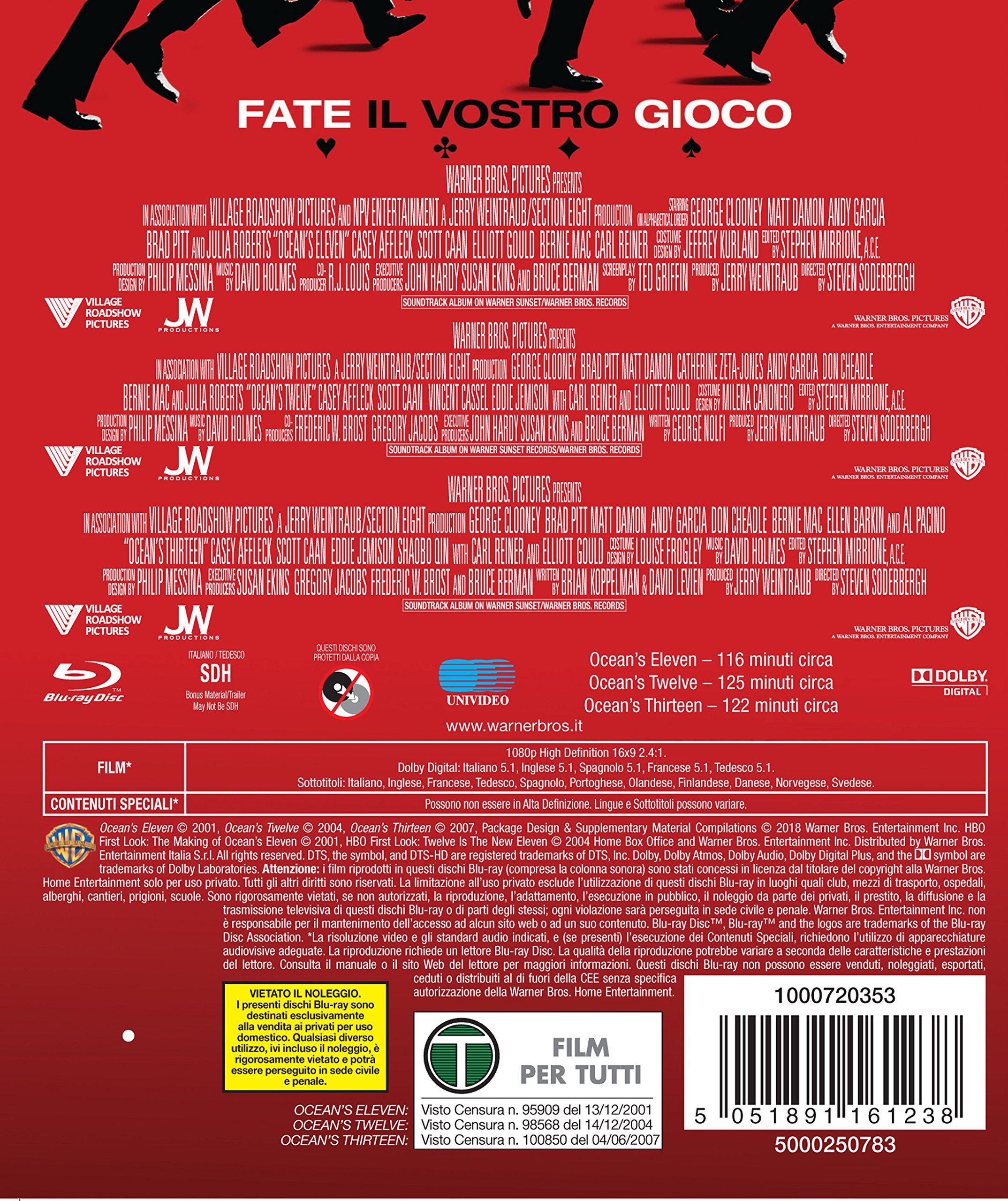 Ocean'S Trilogy (Box 3 Br)