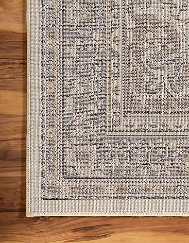 Miniatura 9 de Unique Loom Reza Collection- Alfombra, Polipropileno, Ivory