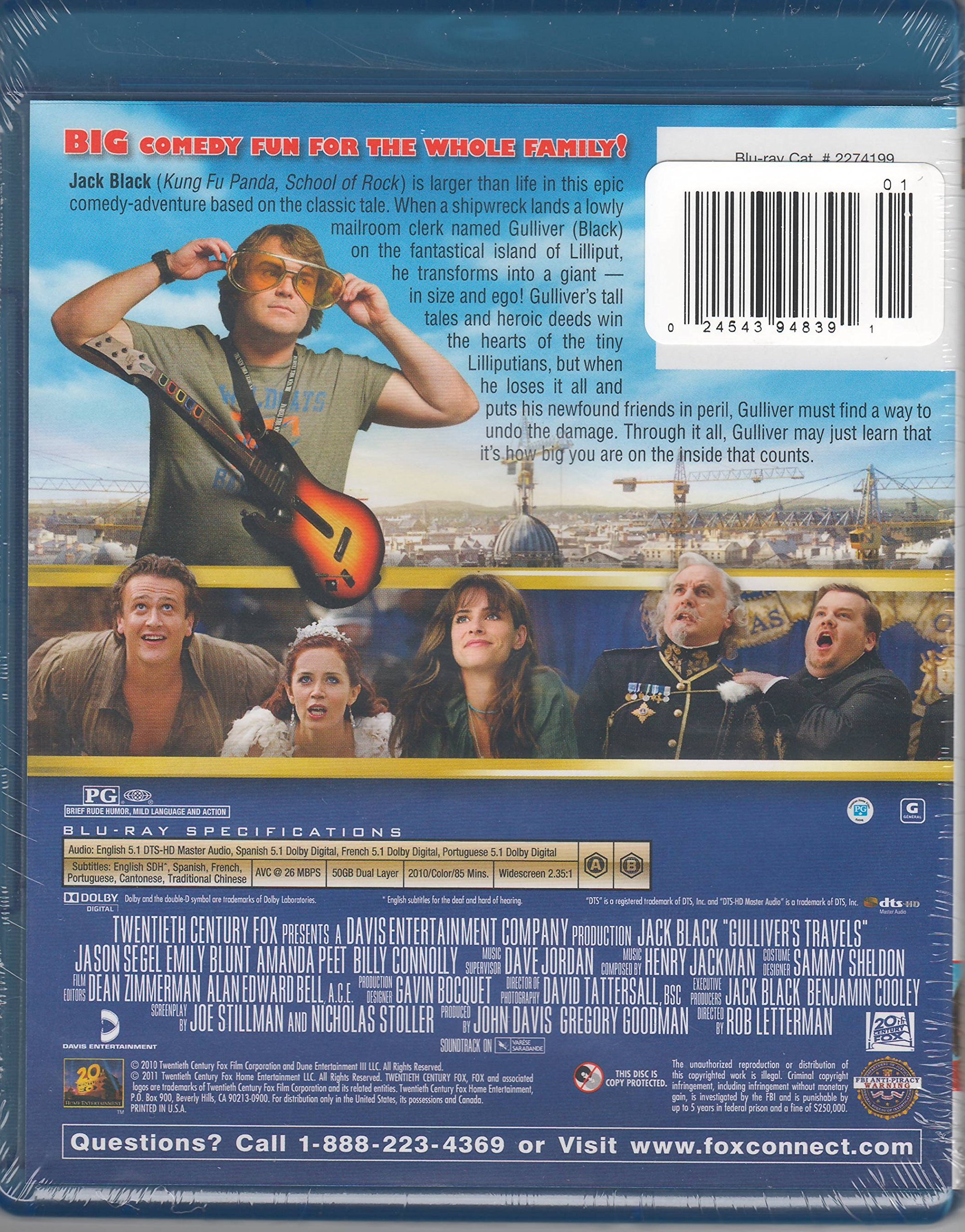 Gulliver's Travels Blu-ray [Blu-ray] - PT01