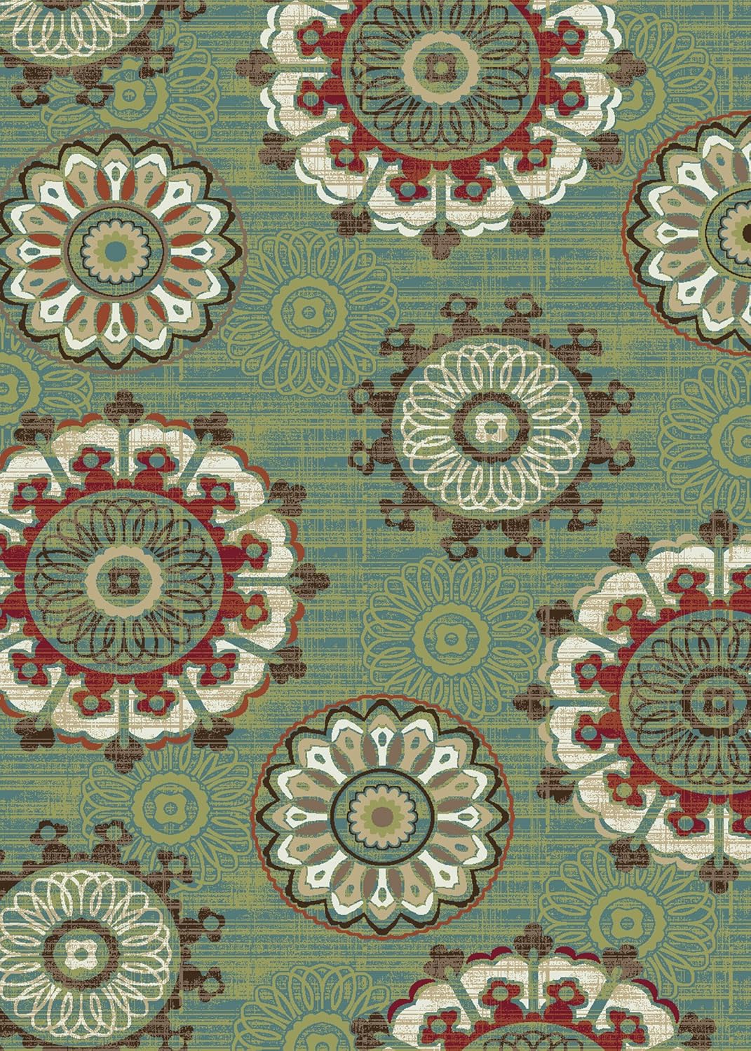 Rugs of Dalton Area Rug, 8' x 10', Blue Beauty Home & Kitchen