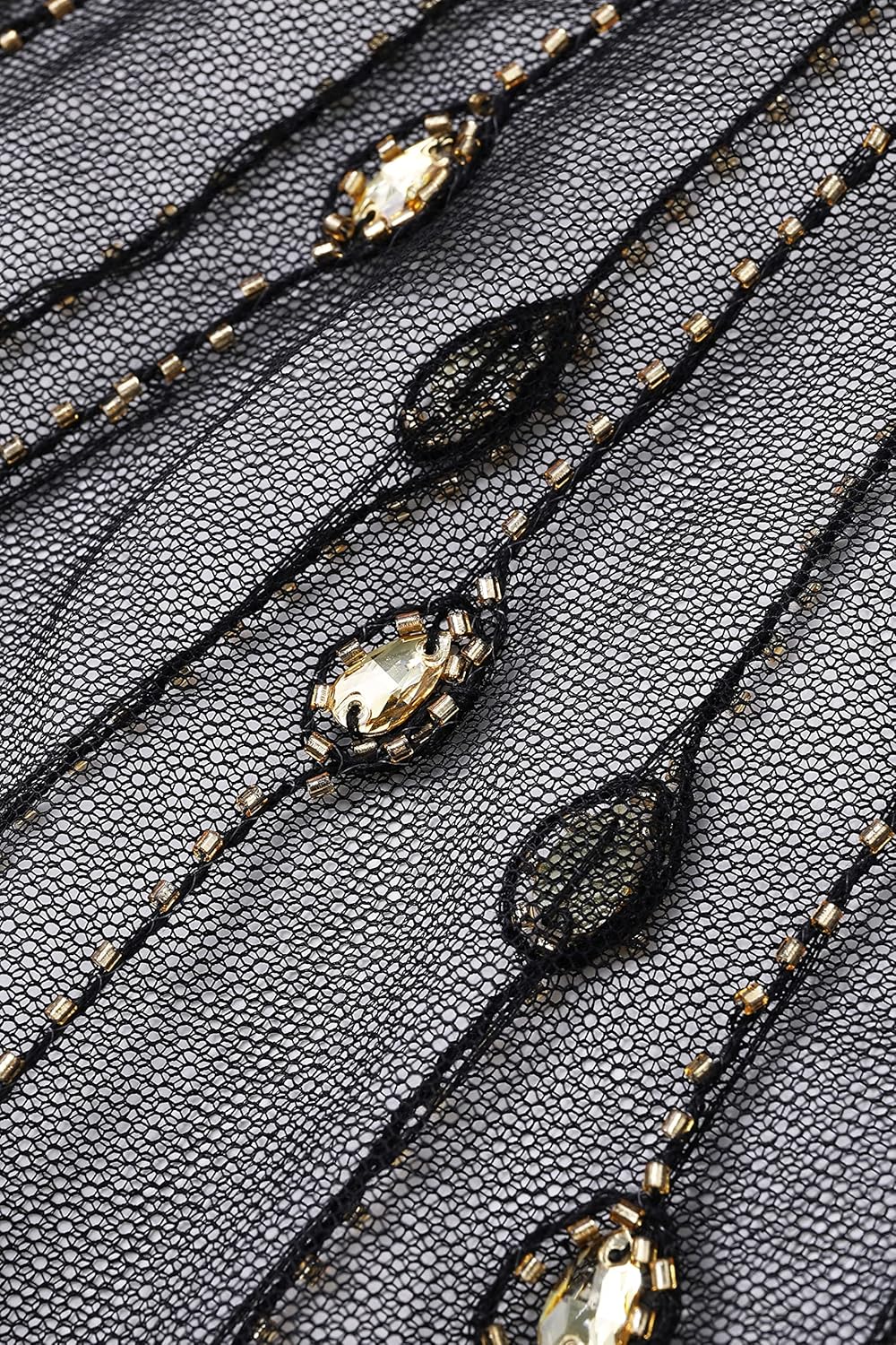 BABEYOND Sequin Beaded Shawl Wrap 1920s Evening Cape Shawl Gatsby for Evening Dresses Wedding Party - Image 5