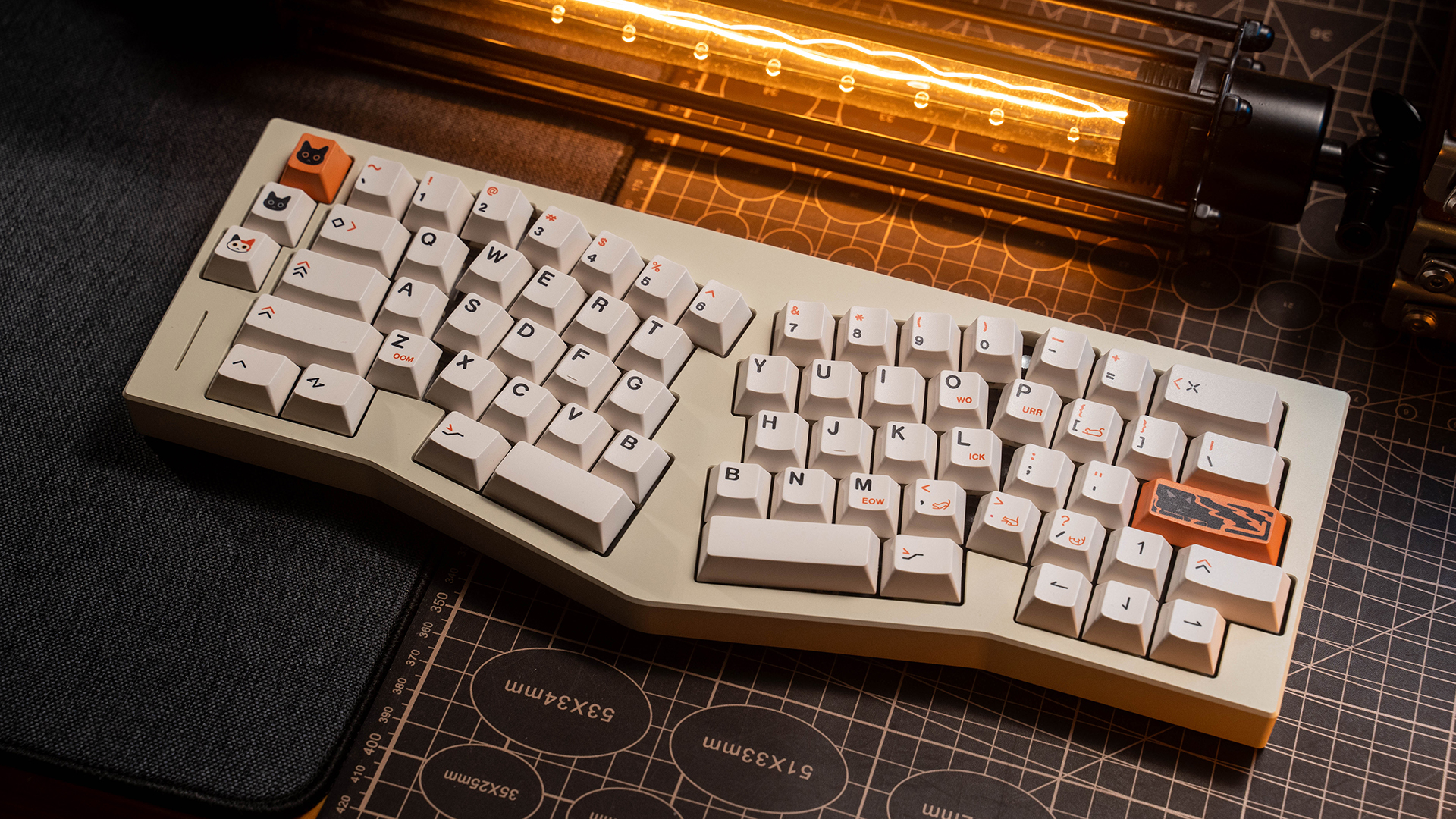 WEIKAV A67 Ergonomic Mechanical Keyboard Alice Mechanical Keyboard