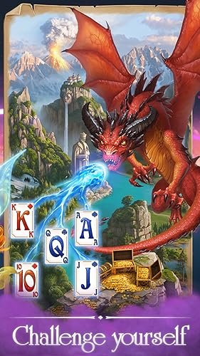 Solitaire Magic Story. Super Fun Free Classic Tripeaks Card Game. For Kindle Fire.