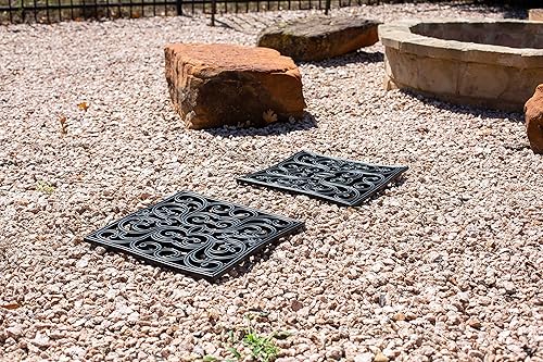 Miniatura 6 de BIRDROCK HOME - Juego de 3 alfombrillas de goma para camino de jardín, resistentes y duraderas, perfectas para caminos de jardines, camas de flores,
