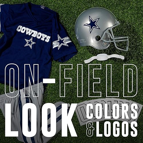 Miniatura 65 de Franklin Sports - Conjunto de uniforme de la NFL para niños y niñas; uniforme de fútbol americano juvenil, incluye casco, camiseta y pantalones
