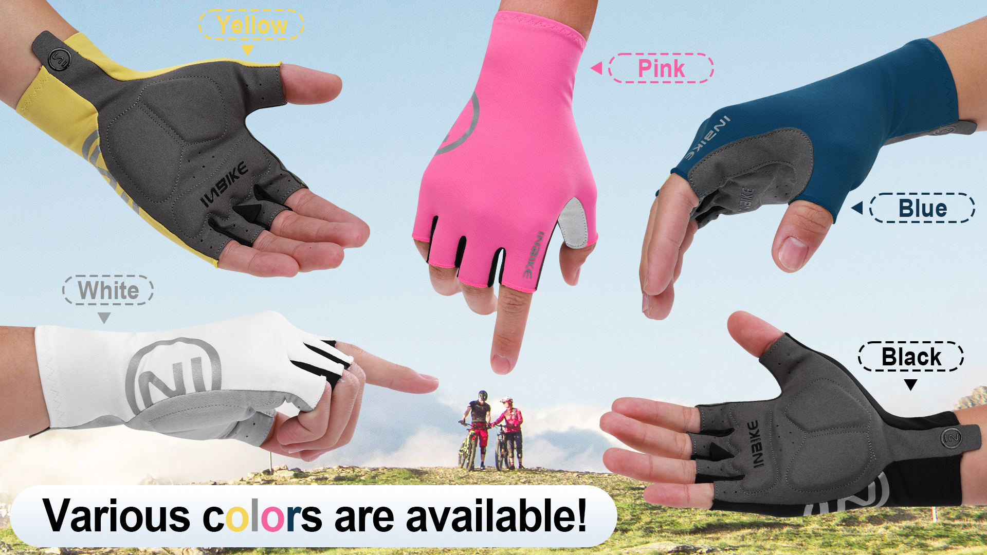 Guanti Da Ciclismo Uomo E Donna – Traspiranti, Antiscivolo E Touchscreen, Con Imbottitura Gel Per Lunghe Distanze