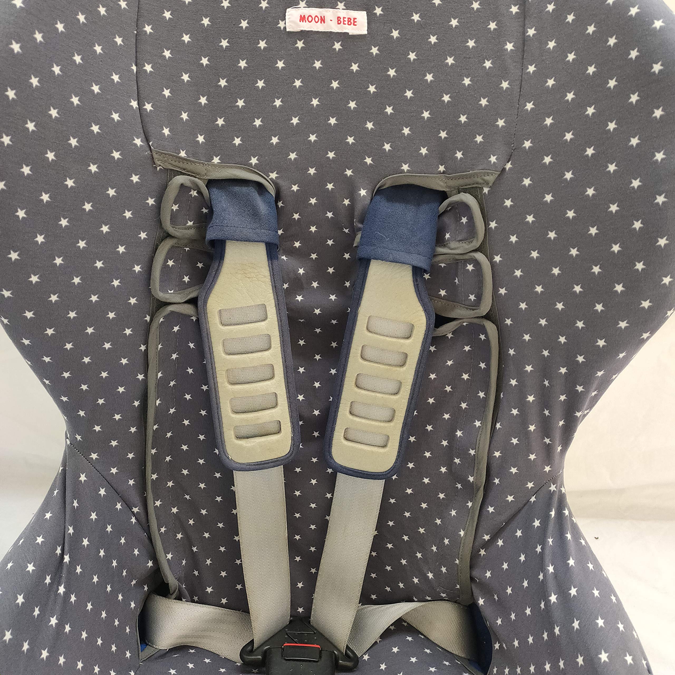 Moon-bebe Fundas Universal para Silla de Coche Grupo 1-2-3 (GRIS)