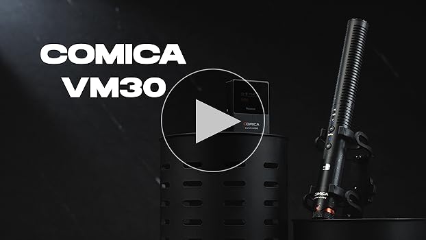 Amazon.com: COMICA VM30 Shotgun Microphone, with Wireless