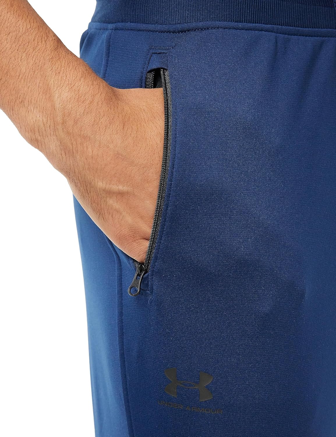 Under Armour Men's UA Sportstyle Joggers Navy/ Black Medium