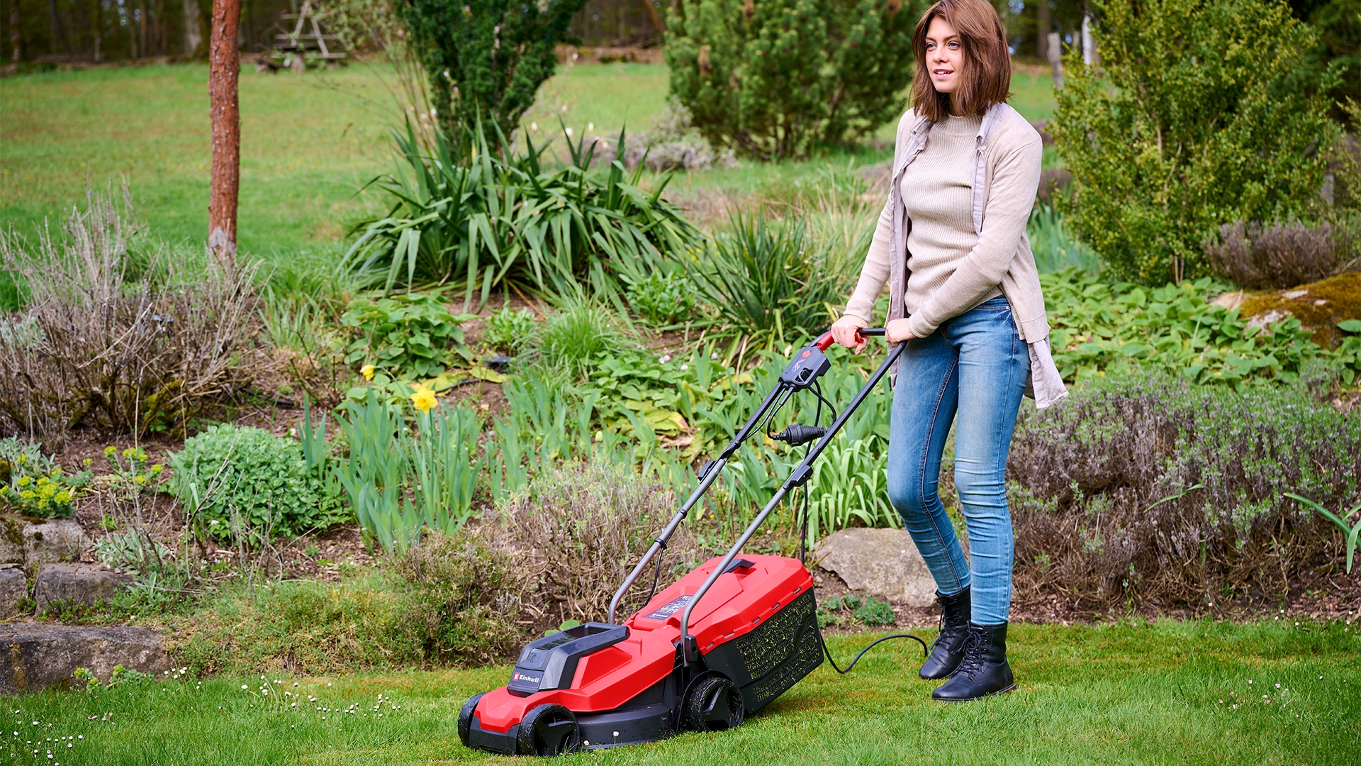 Einhell GC-EM 1030 elektrische grasmaaier | wehkamp