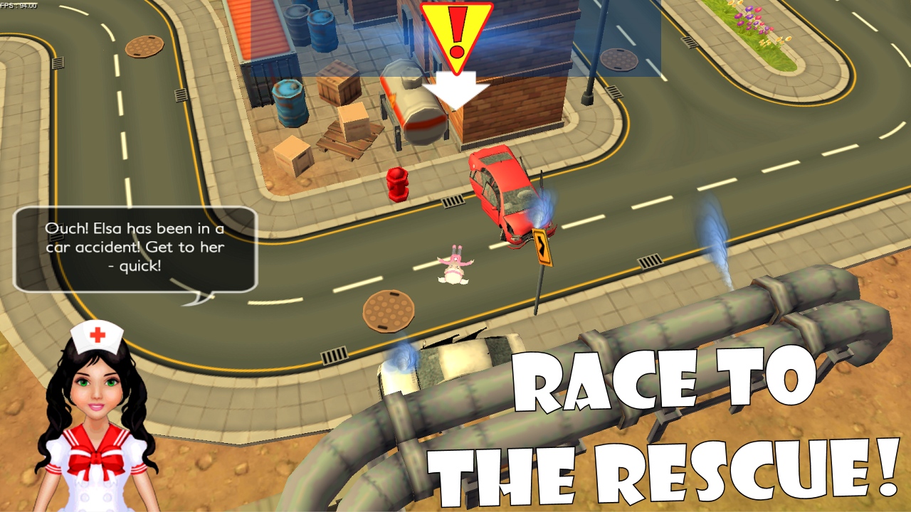Ambulance Race & Rescue! 3D Adventure Sim - App on Amazon Appstore