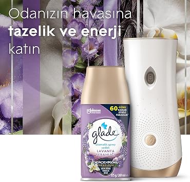 Glade Lavender Replacement Automatic Spray Effective for 60 Days (1 x 269 mL)