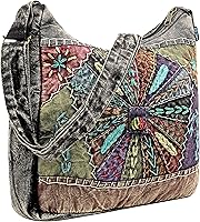 Khusi Handmade Cotton Messenger Shoulder Bag for Women - Adjustable Straps, Spacious Compartments, Hand-Knitted Design