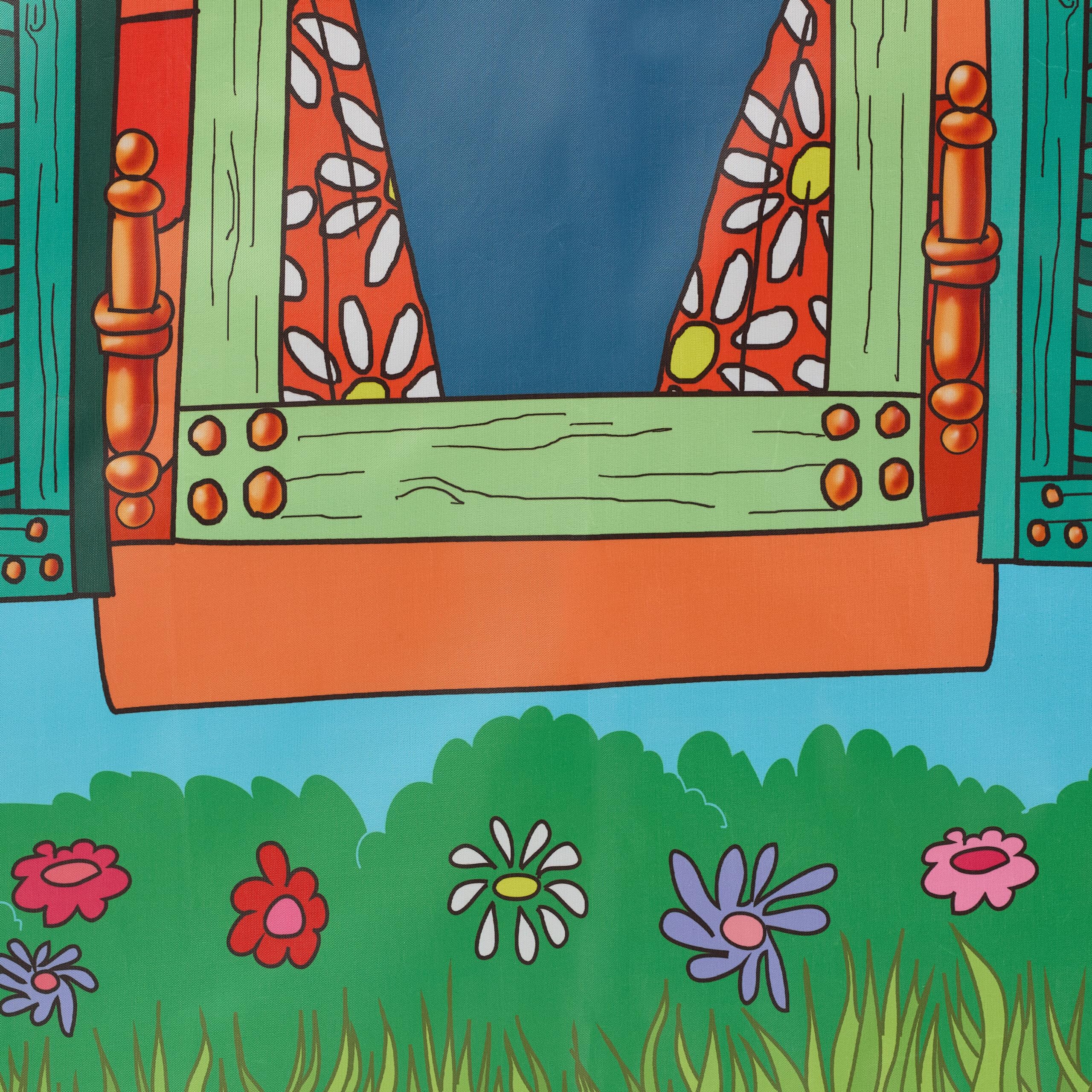 Relaxdays Tienda Campaña Infantil Casa de Campo, Casita Juguete Niños, 2 Entradas, Interior, 103x96x75 cm, Multicolor