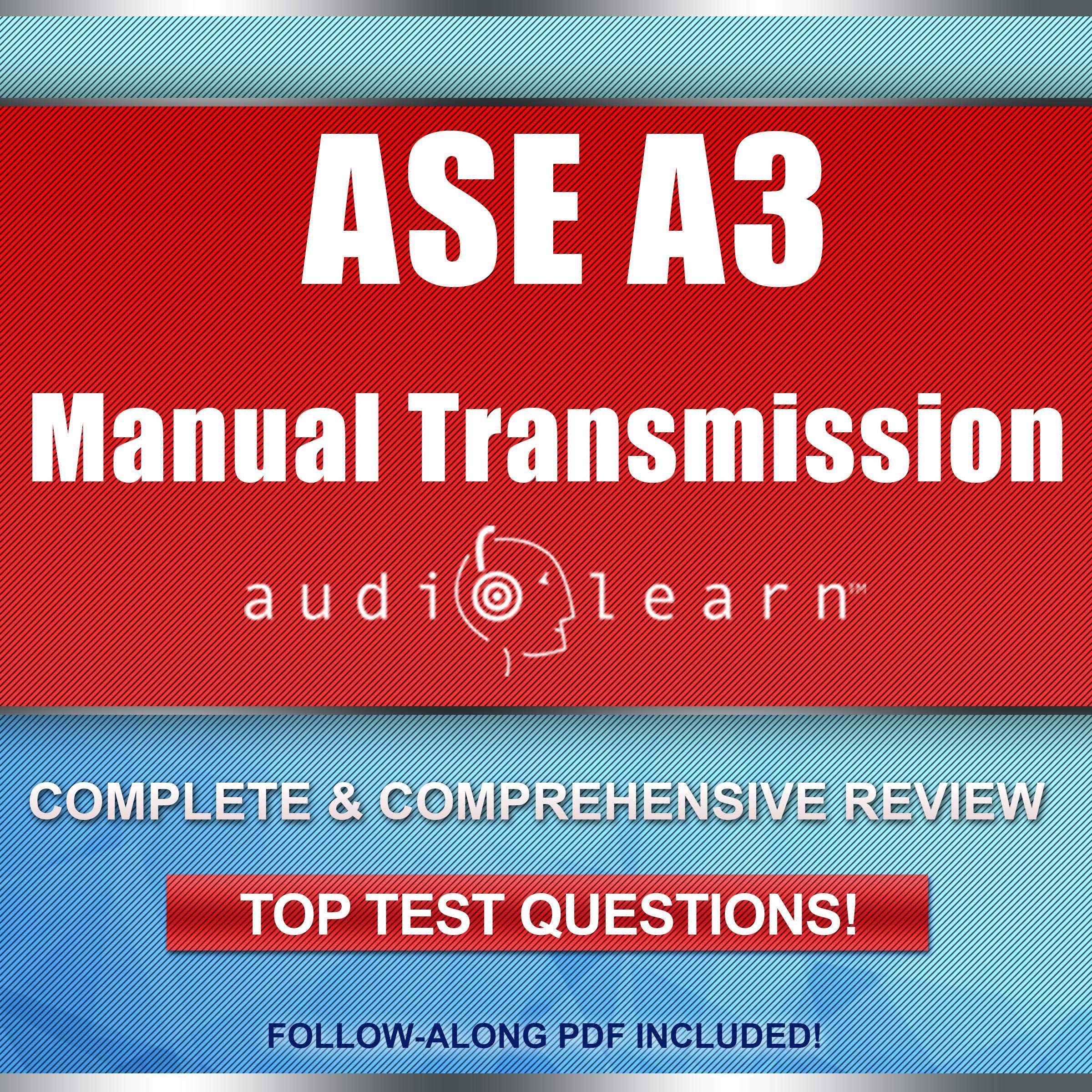 Cover art for ASE A3 Manual Transmission: AudioLearn