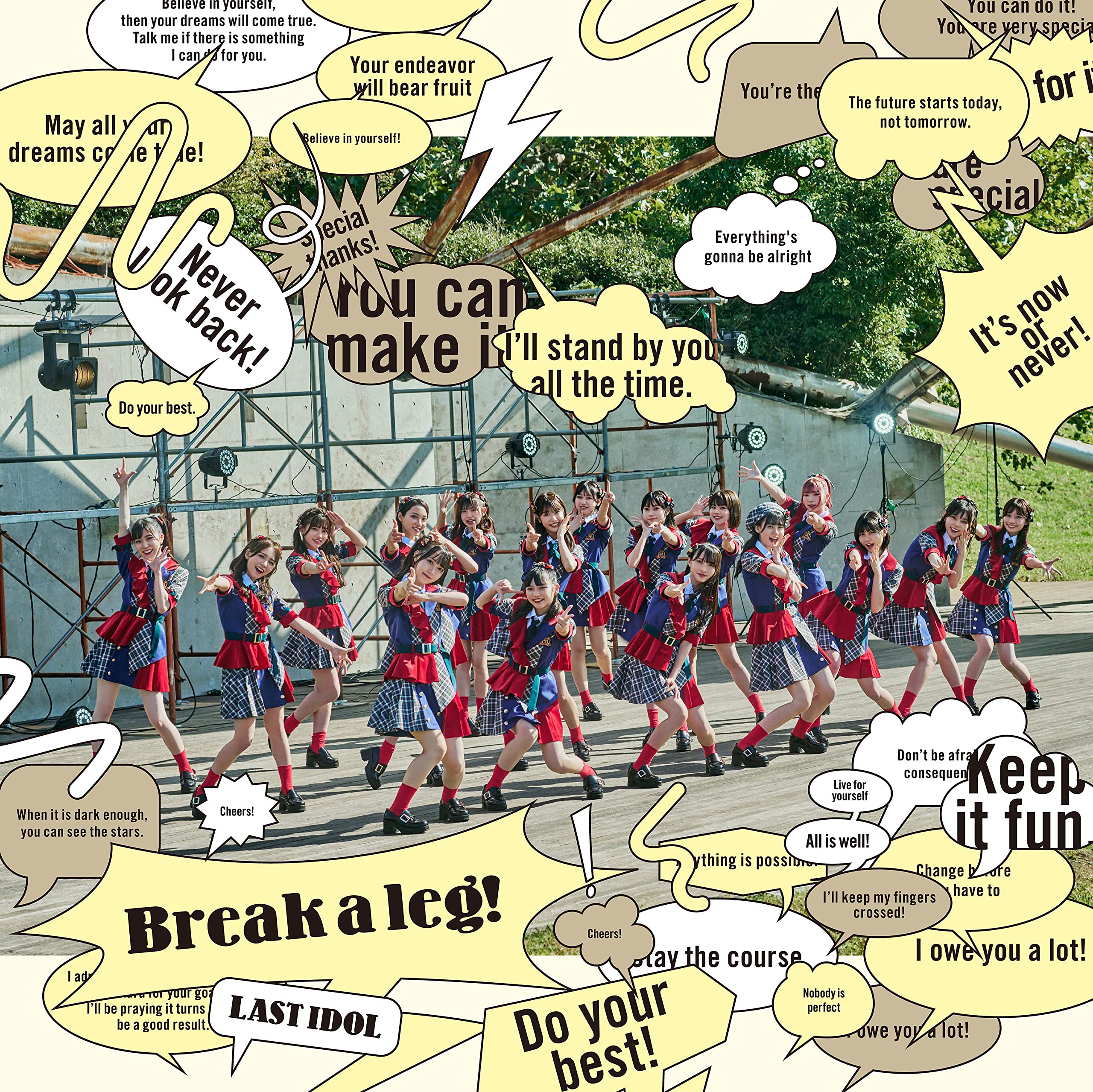 新品Last Idol Break a leg!限定盤CD+DVD 4枚セット Break a leg! [初回限定盤Type B][CD MAXI][+DVD] - ラスト