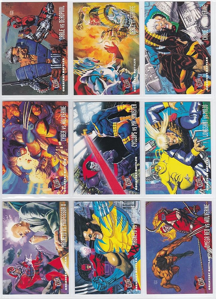 X-Men Fleer Ultra 1995 Complete 150 Card Trading UK | Ubuy