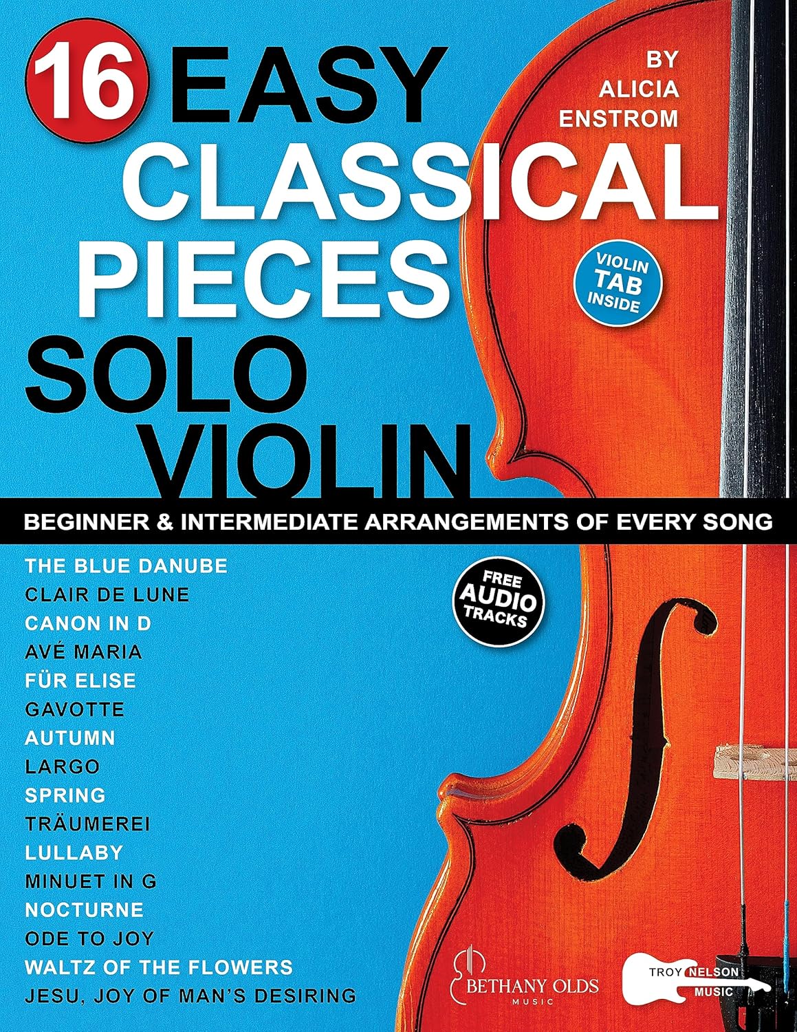 16 Easy Classical Pieces for Solo Violin Beginner and