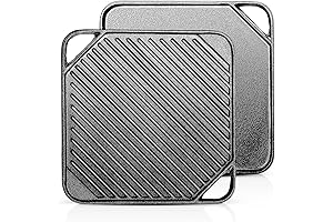 Coleman 2-In-1 Square Cast Iron Griddle