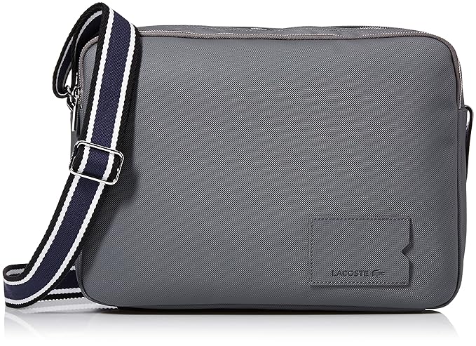 lacoste men's classic messenger bolsa