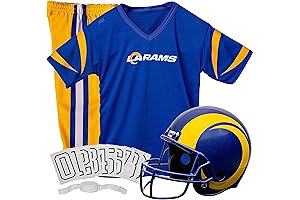 Youth Football Uniform Set for Kids - Pro Grade Helmet, Jersey & Pants