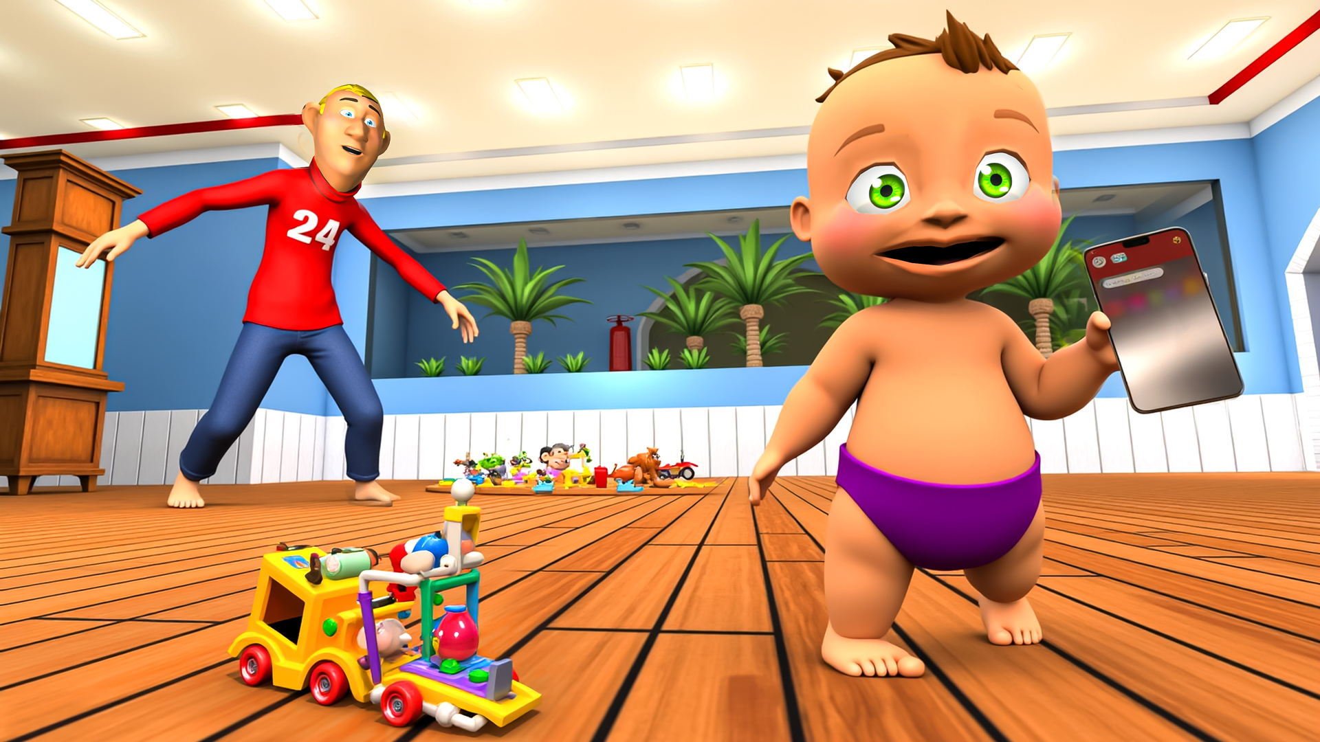 Where Your Naughty Baby and Daddy Fun Daycare Simulator Babysitter Game ...