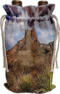 Danita Delimont - Gerry Reynolds - Cliffs - Casa Grande Peak, Chisos Basin, Big Bend National Park, Texas, USA. - Wine Bag (wbg_190428_1)