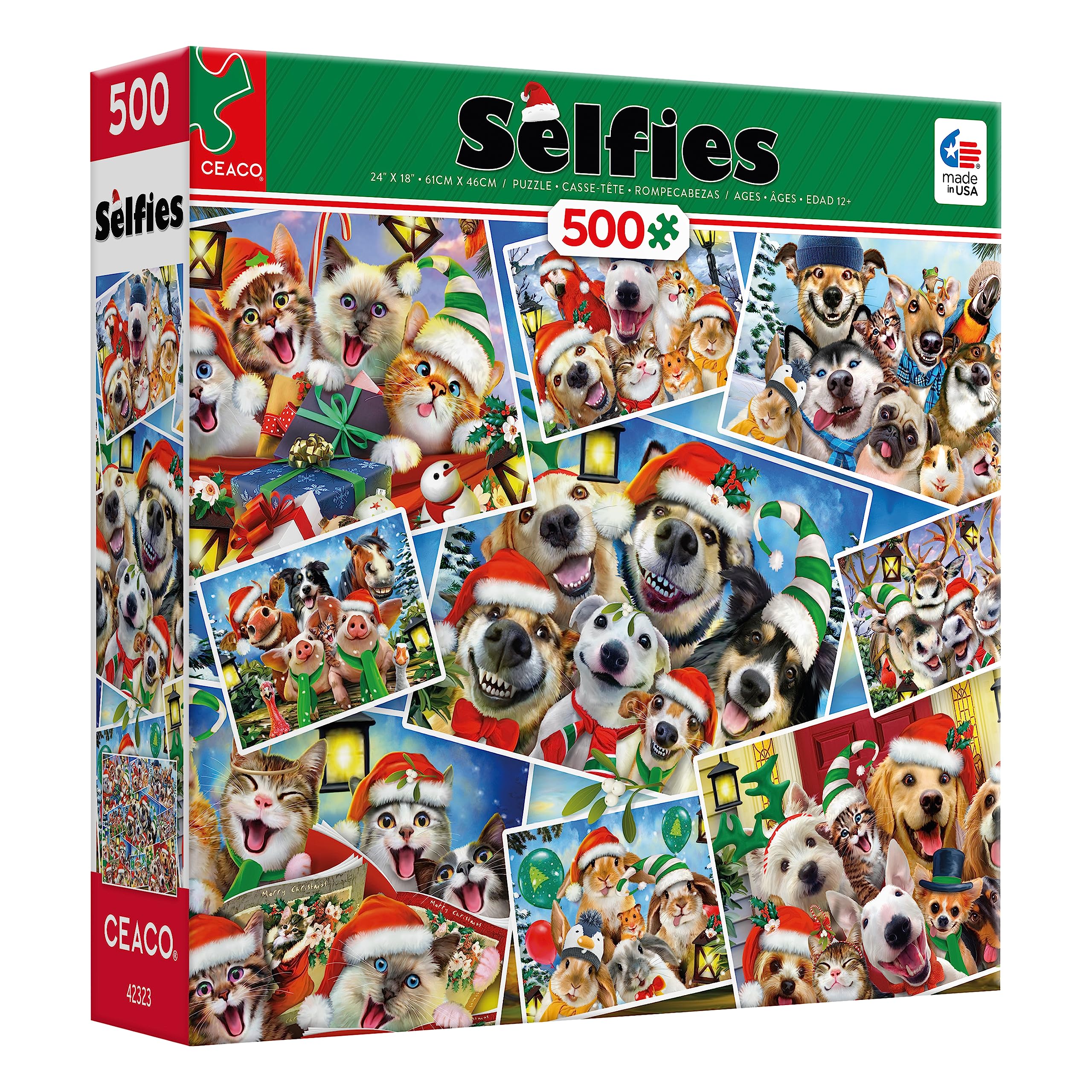 Amazon.com: All The Dogs and Cats Selfie (Howard Robinson) : Toys