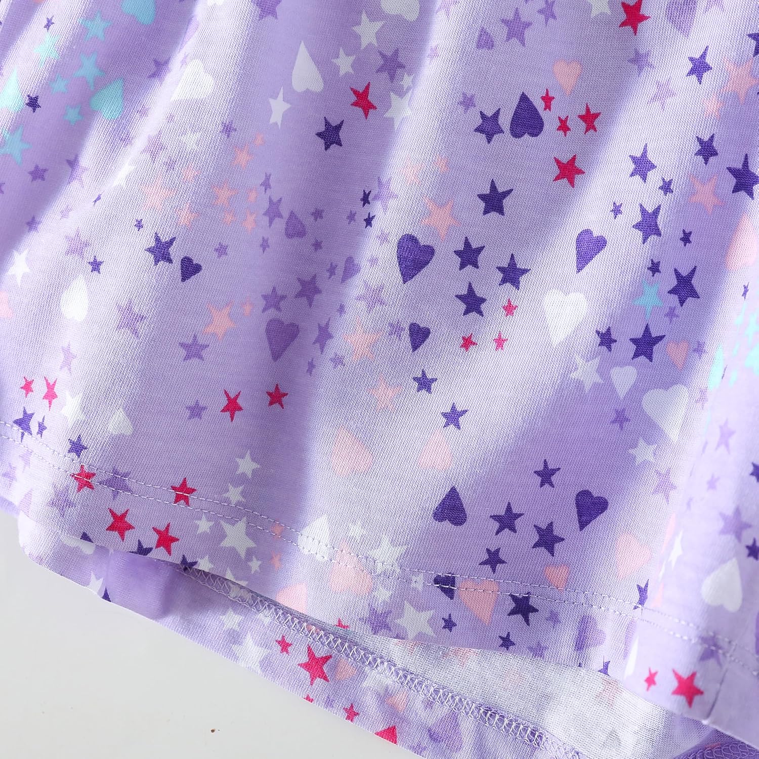 PNAEONG Women's Pajamas Set, Cotton Short Sleeve Sleepwear Pjs Sets S-3XL - Image 5