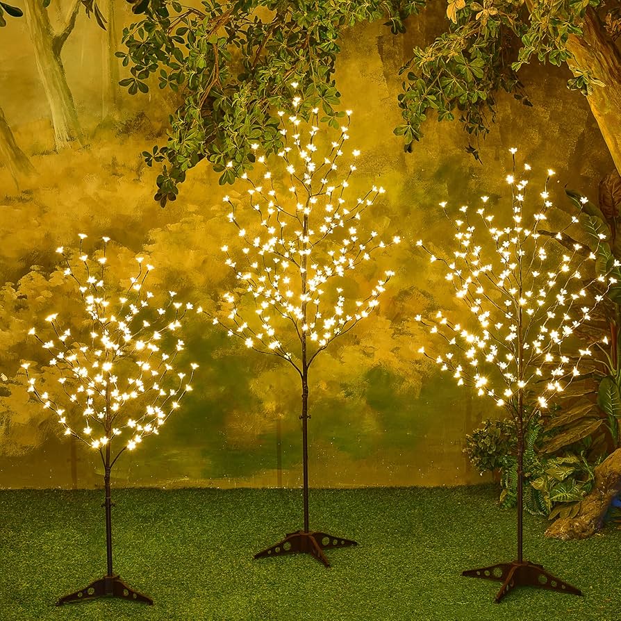 Amazon.com: Lightshare LED Lighted Cherry Blossom Tree, 4FT, 5FT