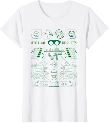 Miniatura 13 de Camiseta de realidad virtual VR Retro Gamers, Negro, S Negro,Azul Marino,Asfalto,Blanco,Azul Pastel,Arándano,Limón,Jaspeado Oscuro,Gris