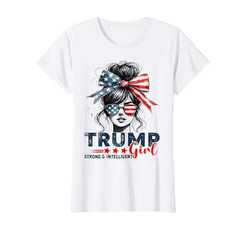 Strong Intelligent Women for Trump Girl MAGA T-Shirt