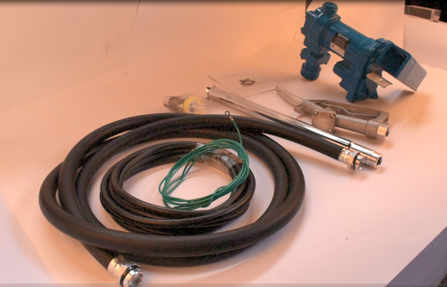 Amazon.com: 20GPM 12V Blue Fuel Transfer Pump 50amp Fuse