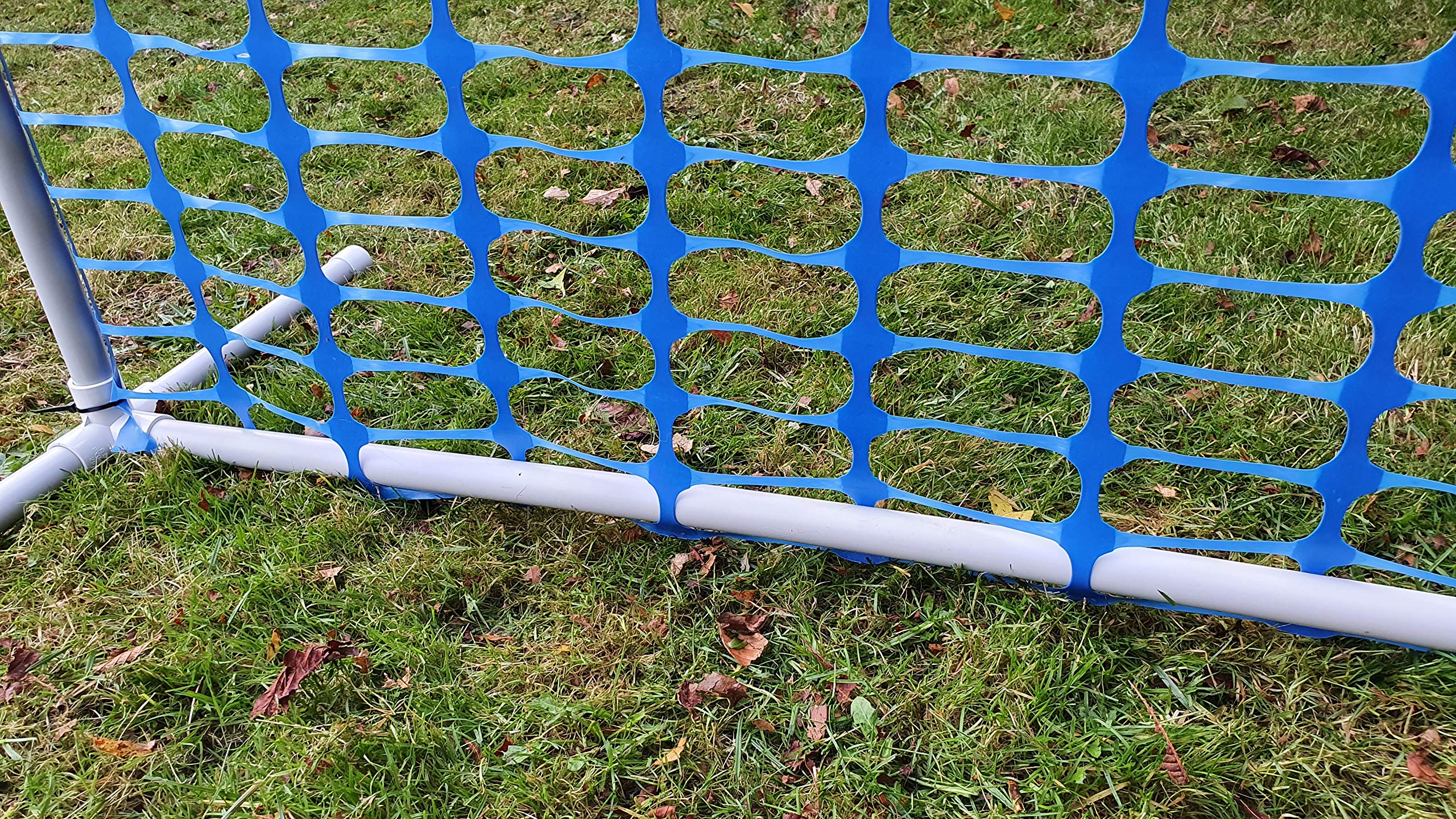 Generisch HOOPERS Agility Combi-Set, 1 Gate/Zaun blau, 3 Bögen rot-blau-gelb