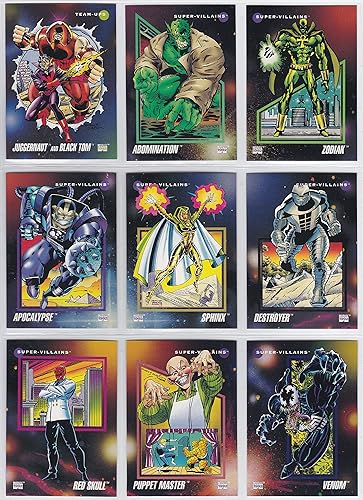 Miniatura 4 de 1992 Marvel Universe Series III Juego de 200 cartas NM/M Spider-Man, X-Men