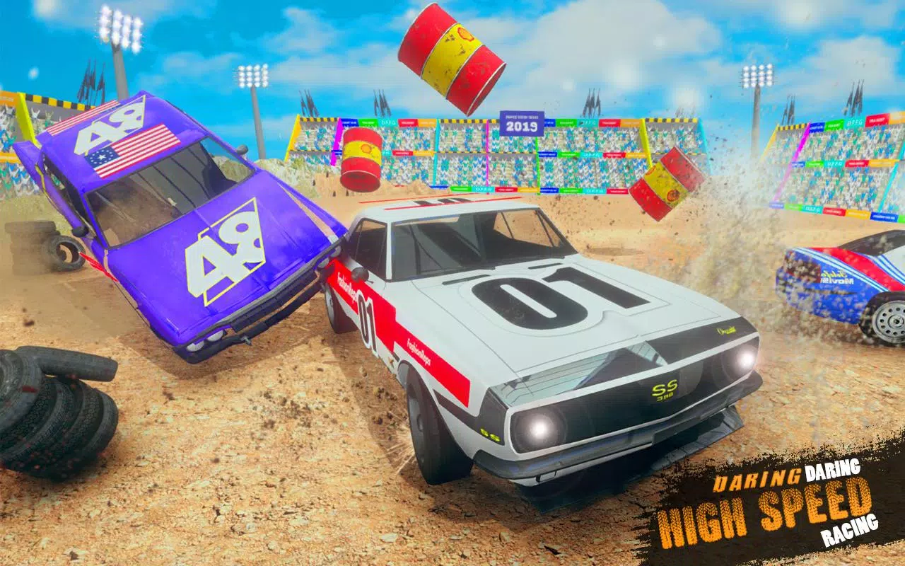 Demolition Derby Car Crash Racing Stunts: Real Stunt Racer Chaotic Car ...
